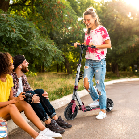 Trotineta pliabila NILS EXTREME HM122T, 200 mm [5]