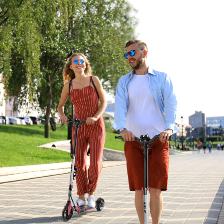 Trotineta pliabila NILS EXTREME HM122T, 200 mm [6]