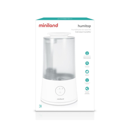 Umidificator cu ultrasunete si abur rece Miniland Humitop [3]