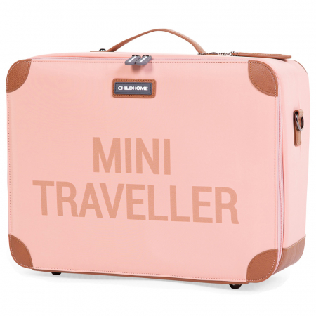 Valiza pentru copii Childhome Mini Traveller Roz [6]