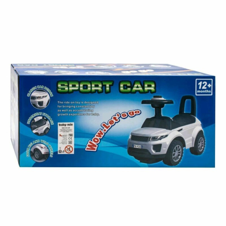 Vehicul ride-on, Baby Mix, SUV, Pana la 27 kg, cu spatiu de depozitare, cu melodii, 12-36 luni, Blue [3]