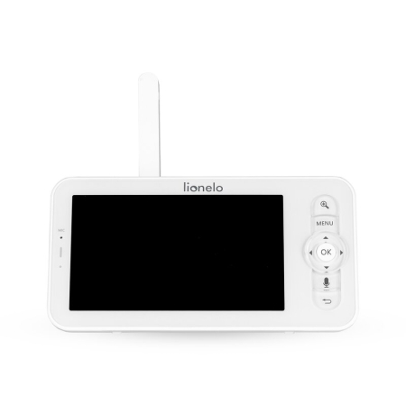 Video monitor, Lionelo, Babyline 9.2. AI, 5 inch, Camera Full HD, Zoom digital 4x, Aplicatie, Tehnologia AI cu detectare a miscarii, Recunoasterea motivului plansului, Melodii, Zgomote albe, Mod noctu [16]