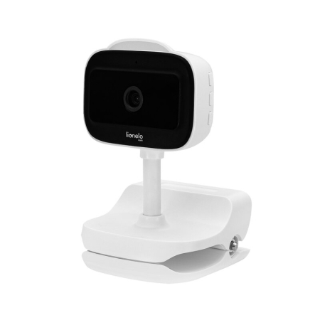 Video monitor, Lionelo, Babyline Go, Cu aplicatia dedicata Lionelo Smart, Mod de noapte 8m, Cu functie de iluminare, Pana la 5h functionare wireless, Comunicare bidirectionala, Rotatie 180 grade, Alb [2]