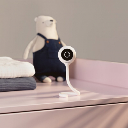 Video monitor Lionelo Babyline Smart cu aplicatie Smart Life cablu USB conexiune Wifi comunicare bidirectionala Senzor de temperatura Negru [15]