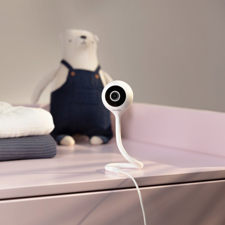 Video monitor Lionelo Babyline Smart cu aplicatie Smart Life cablu USB conexiune Wifi comunicare bidirectionala Senzor de temperatura Negru [16]