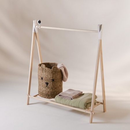 Video monitor Lionelo Babyline Smart cu aplicatie Smart Life cablu USB conexiune Wifi comunicare bidirectionala Senzor de temperatura Negru [25]