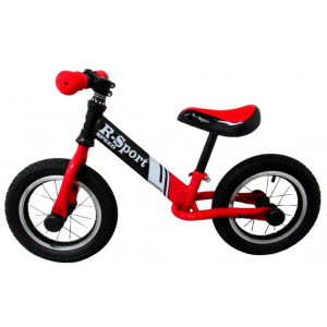 Bicicleta fara pedale cu roti gonflabile R8 R-Sport Rosu