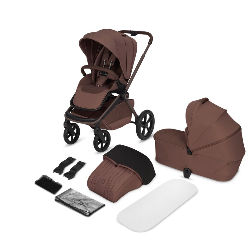 Carucior 2 in 1, Lionelo, Freya, Landou si salteluta ventilate, Pliabil, Reglare spatar-3 pozitii, Suport de picioare-4 pozitii, Maner reglabil-3