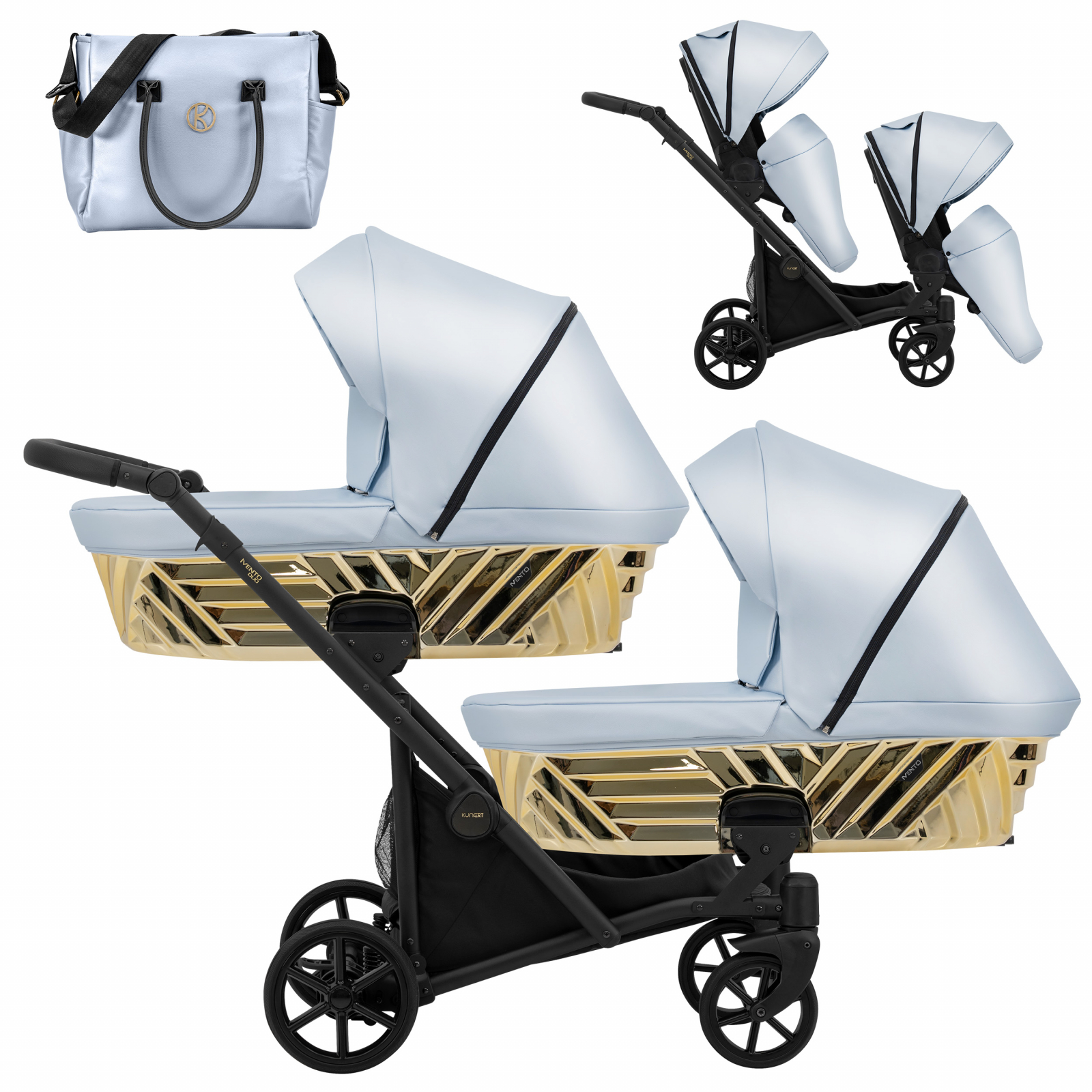 Carucior 2in1 gemeni Ivento Duo Glam - Kunert 21
