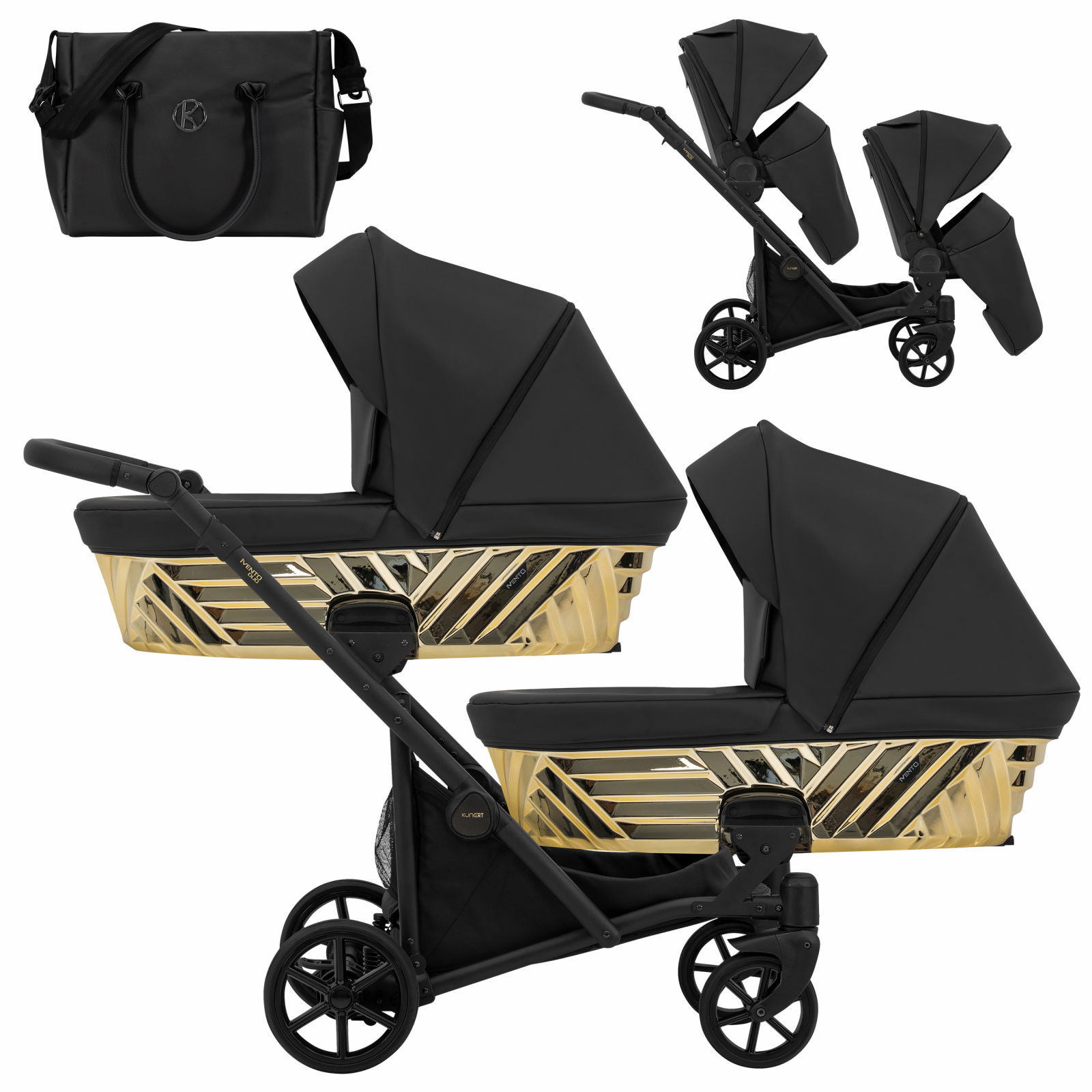 Carucior 2in1 gemeni Ivento Duo Glam - Kunert 17