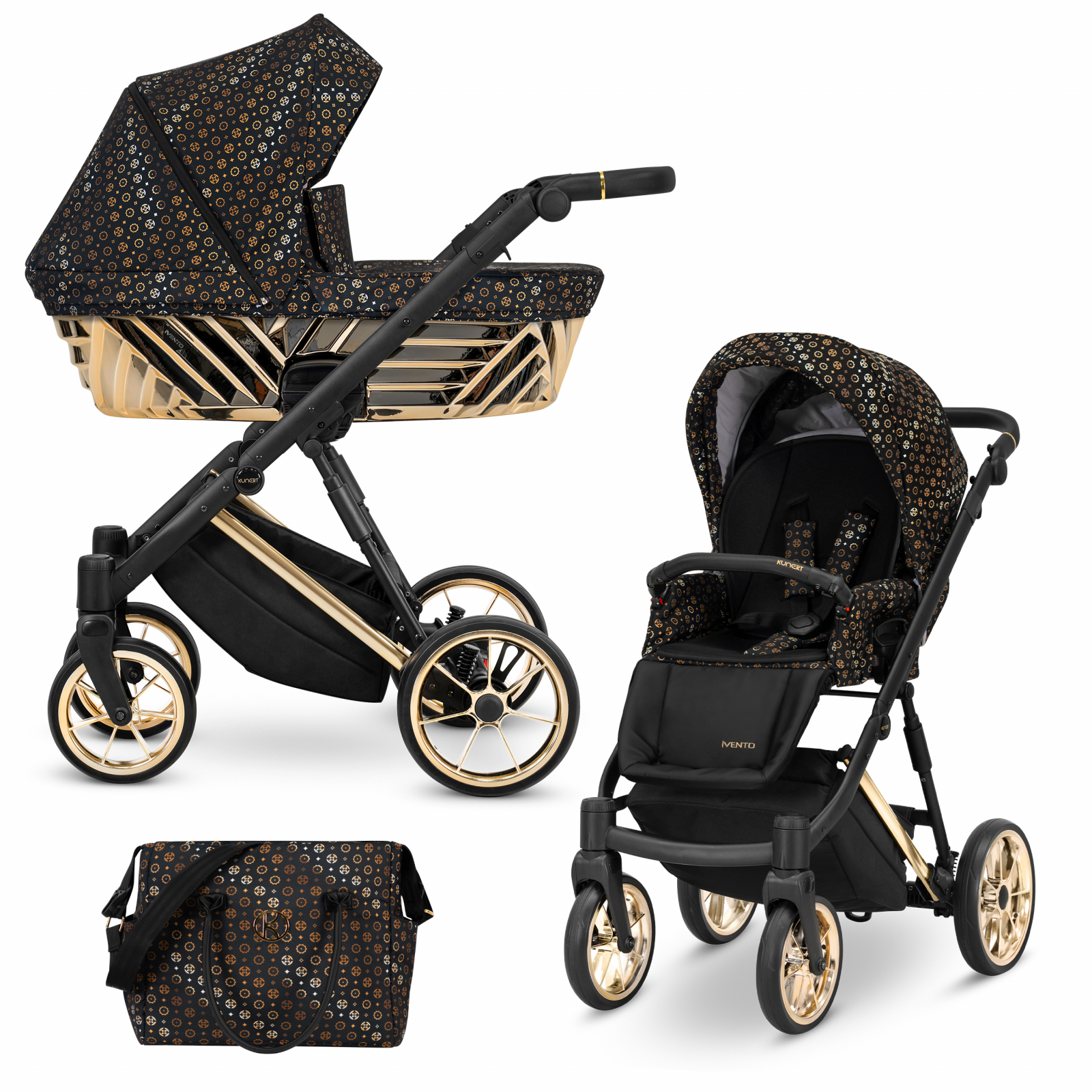 Carucior 2in1 Ivento Glam Premium Kunert 19