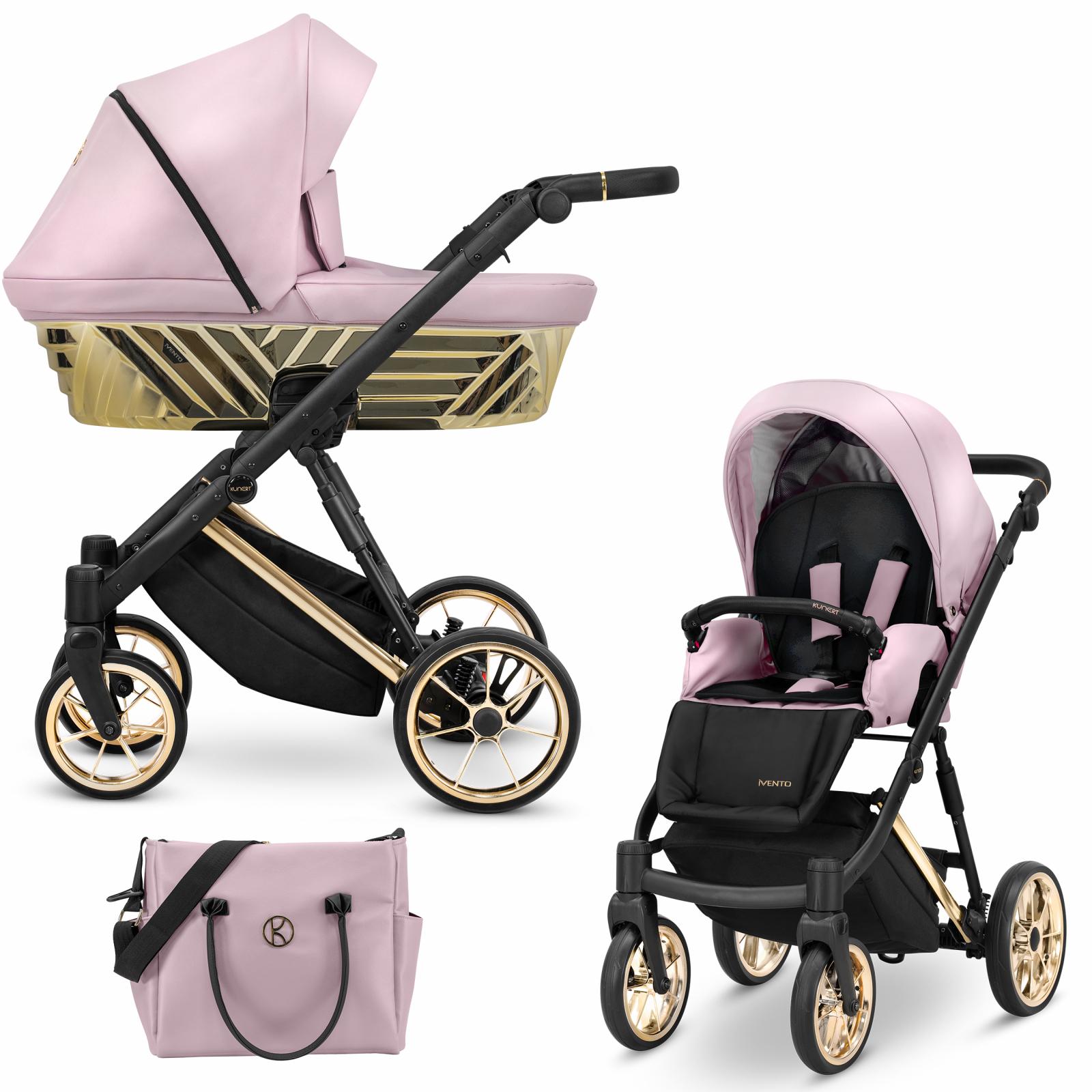Carucior 2in1 Ivento Glam Premium Kunert 20