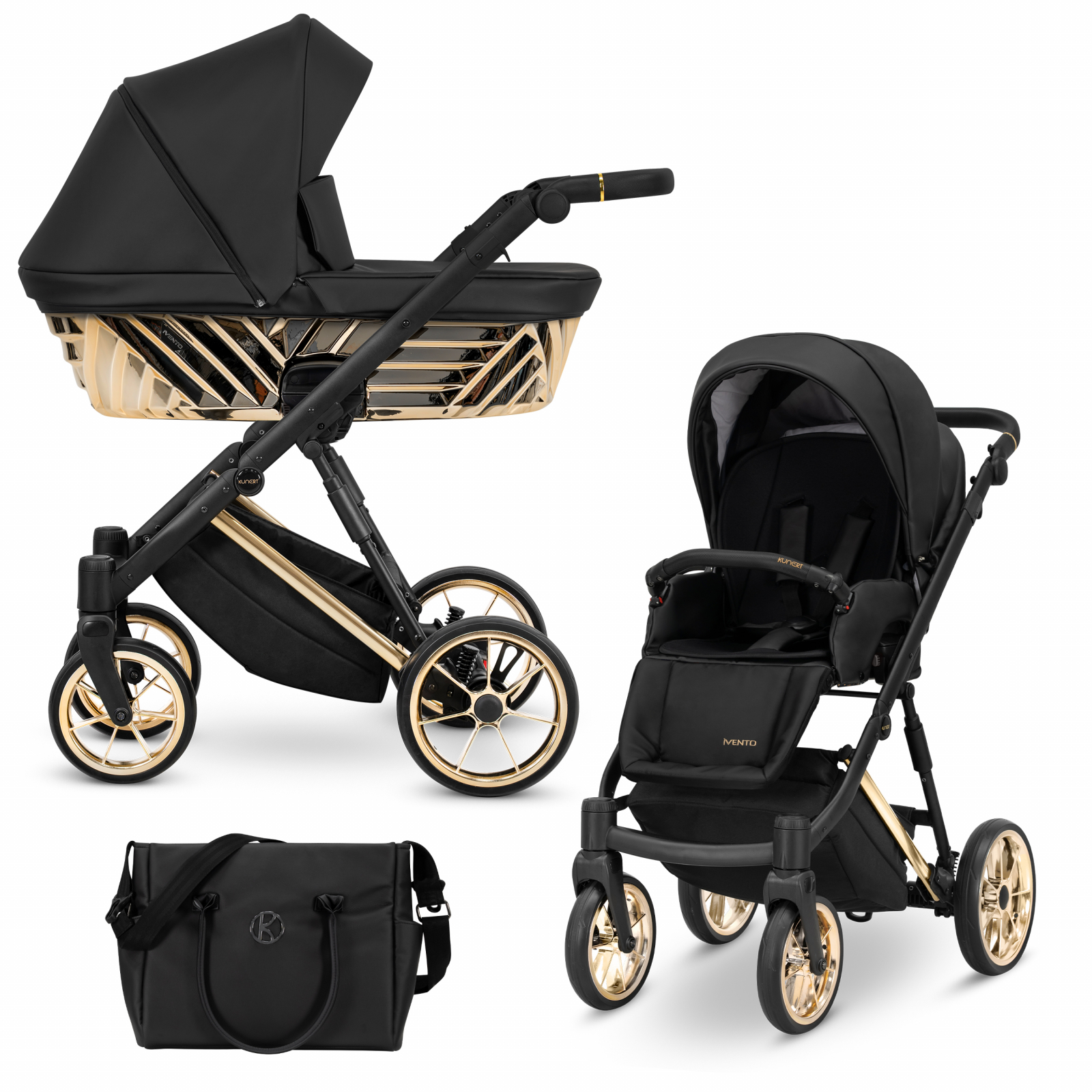Carucior 2in1 Ivento Glam Premium Kunert 17