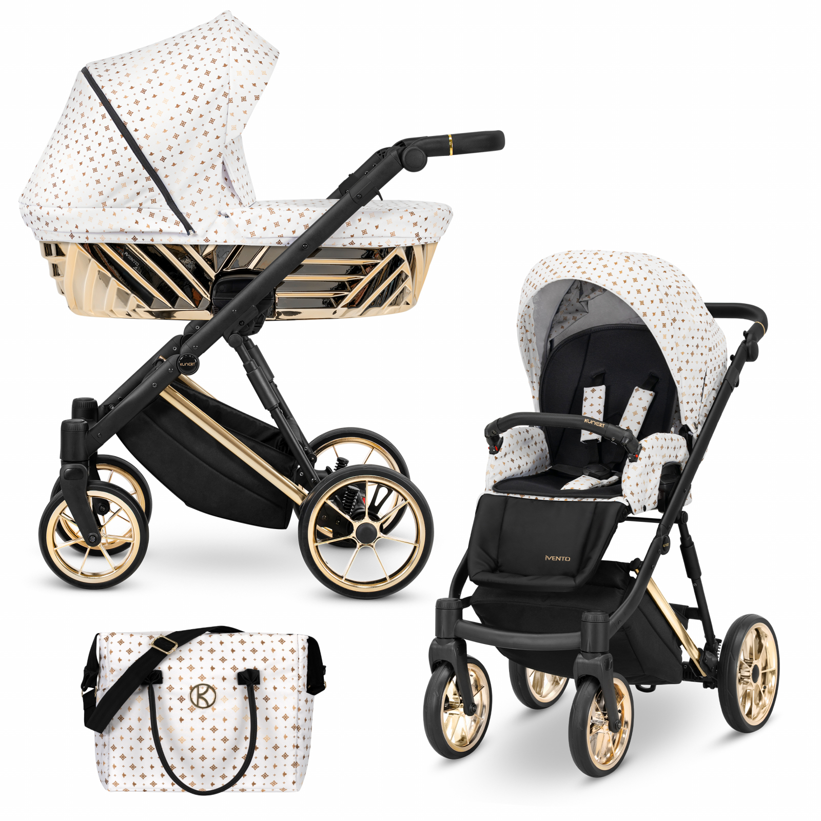 Carucior 2in1 Ivento Glam Premium Kunert 18