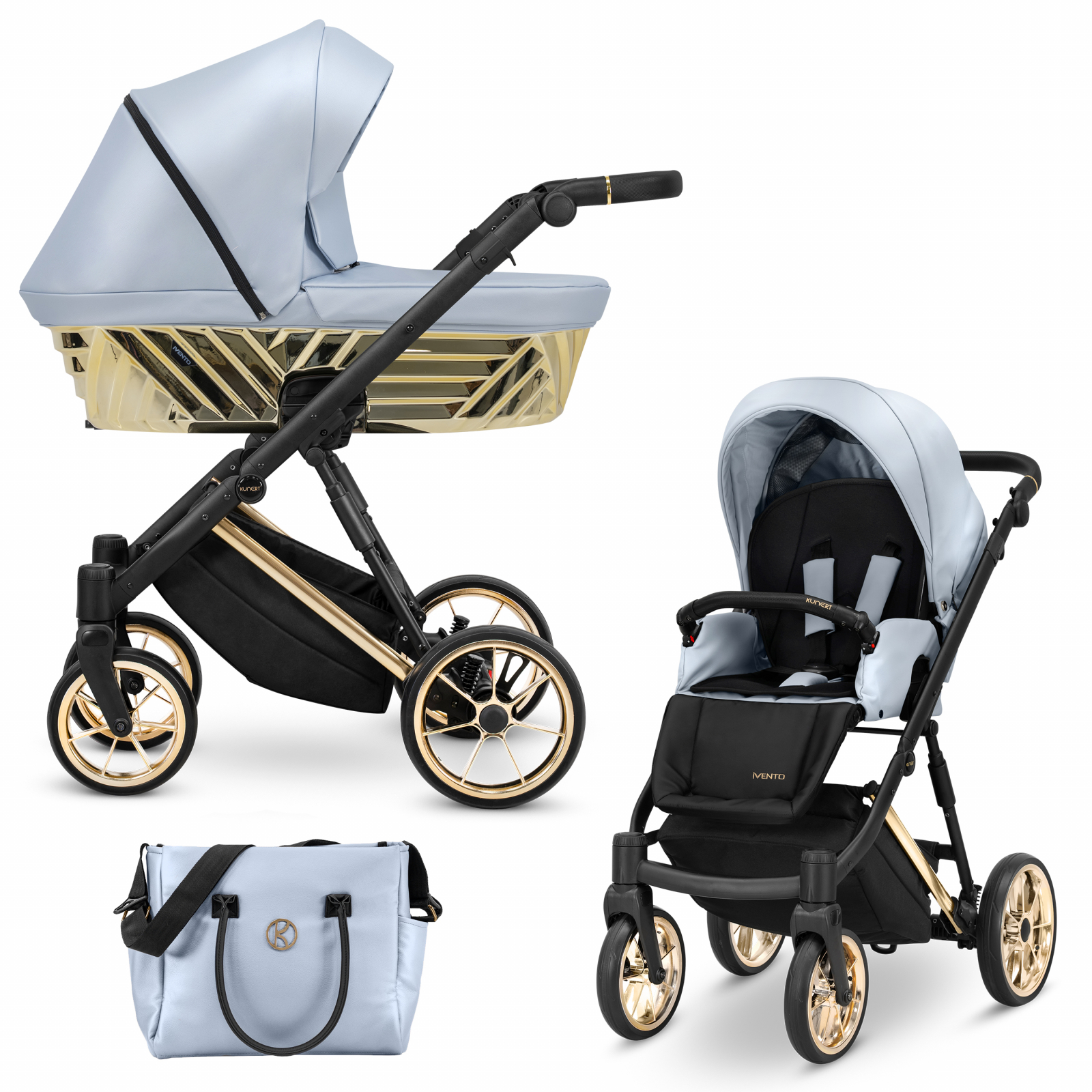 Carucior 2in1 Ivento Glam Premium Kunert 21