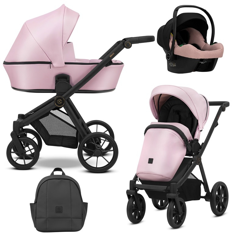 Carucior 3 in 1 Brav Kunert Cadru negru, 15