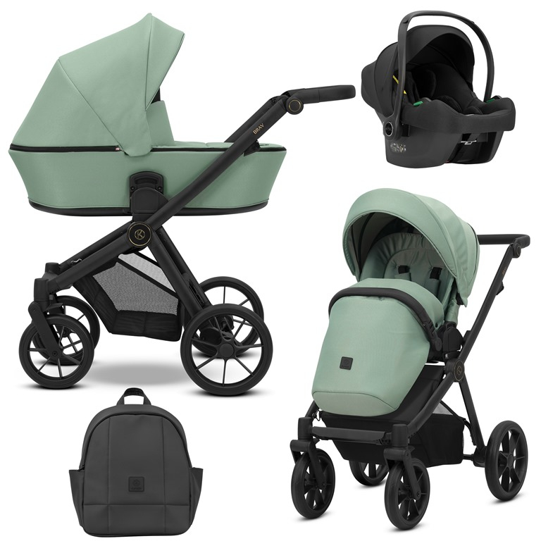 Carucior 3 in 1 Brav Kunert Cadru negru, 5