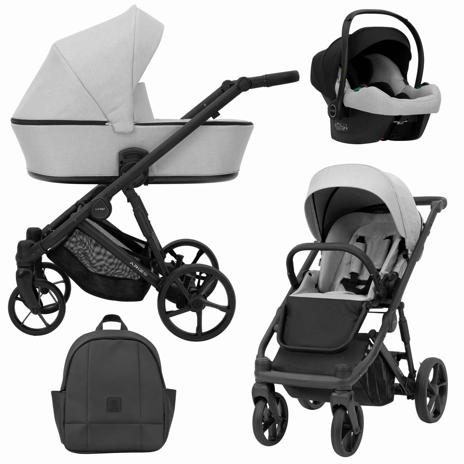 Carucior 3in1 Arizo - Kunert 3