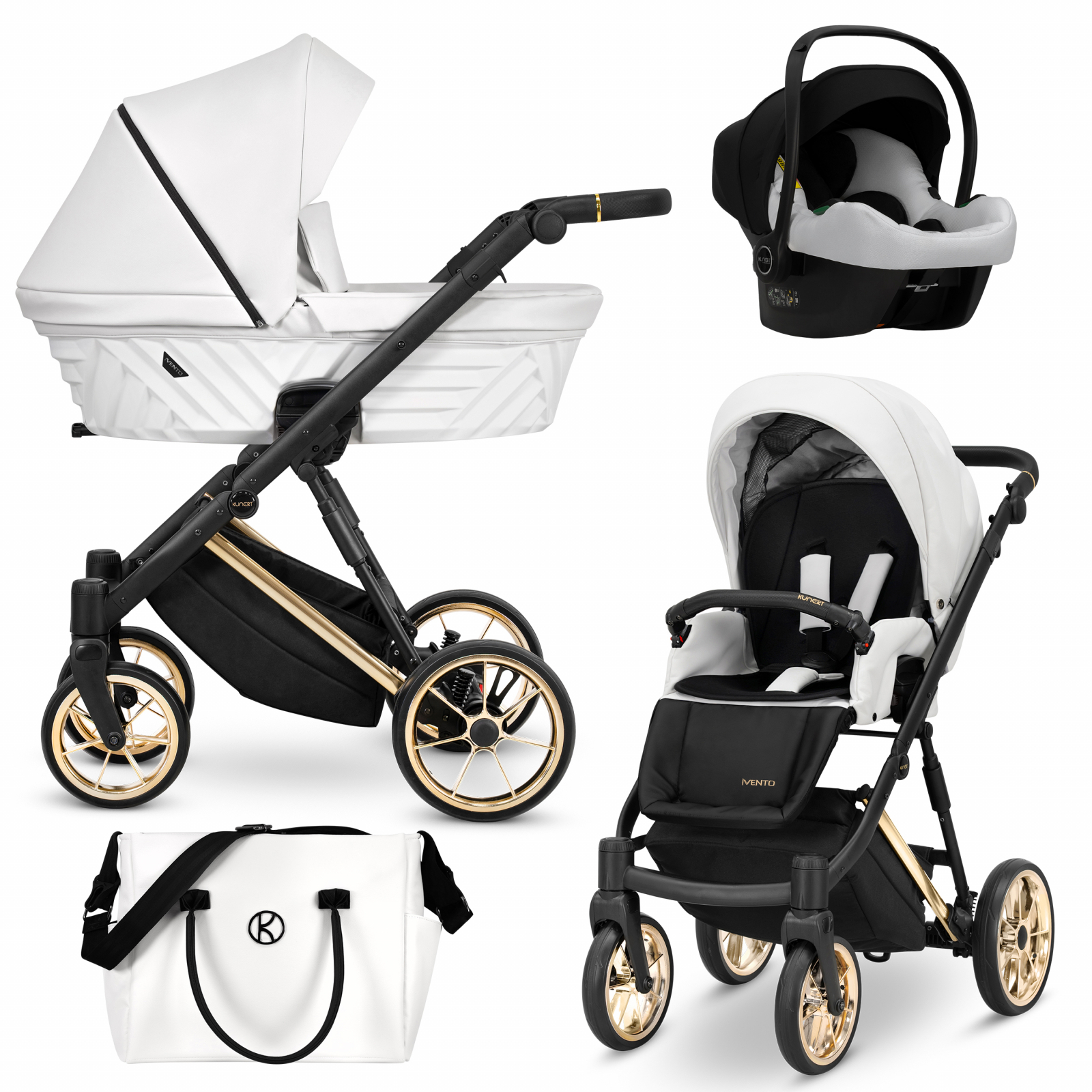 Carucior 3in1 Ivento Premium Kunert 8
