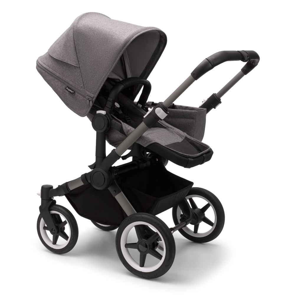 Carucior Bugaboo Donkey 5 Mono Graphite Grey Melange Gri