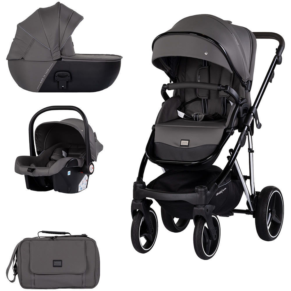 Carucior Chipolino Imperium 3 in 1 charcoal Gri inchis