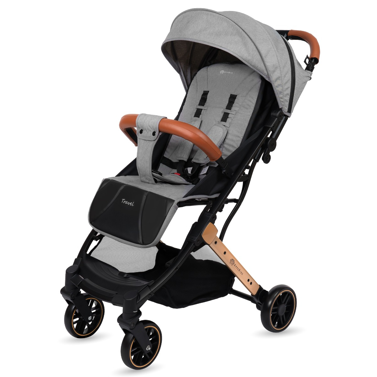 Carucior Sport AppeKids Travel Ultracompact Tip Troller Gri