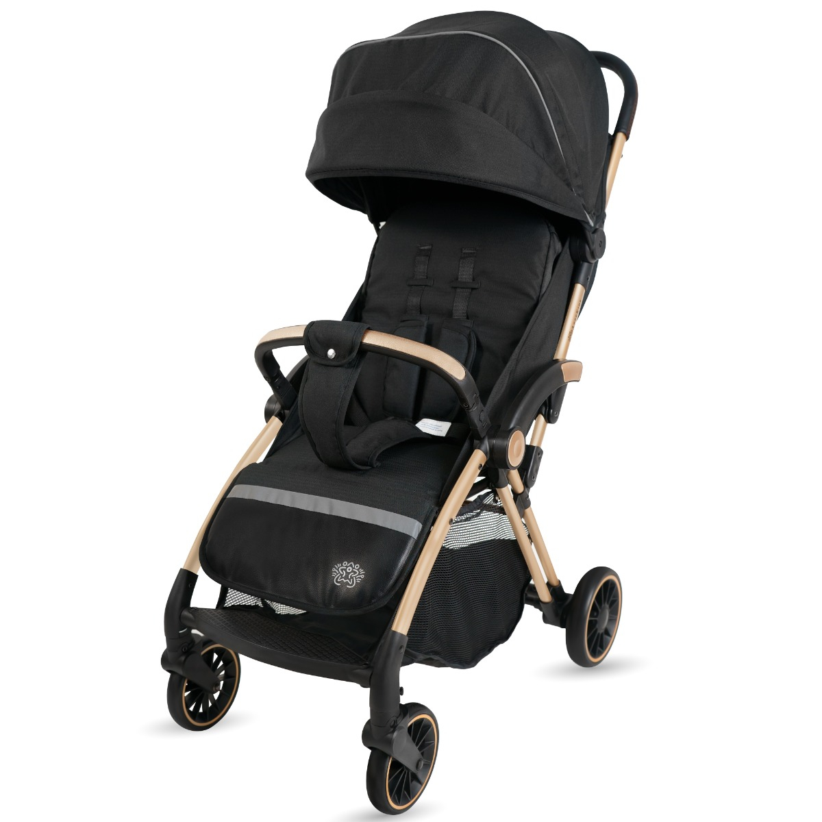 Carucior Sport AppeKids Upp Ultracompact de la nastere la 22kg Negru