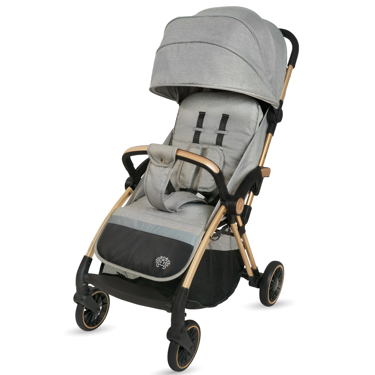 Carucior Sport AppeKids Upp Ultracompact de la nastere la 22kg Gri