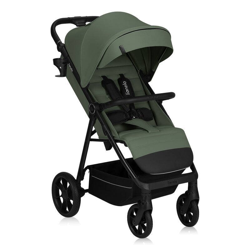 Carucior sport, Lionelo, Iva, Sustine 22 kg, 6 luni+, Verde Verde