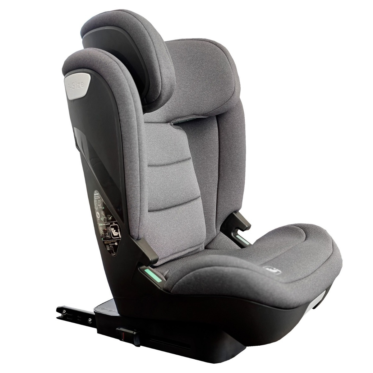 Scaun auto Appekids I-SIZE 100 -150 cm Q-Fix Gri