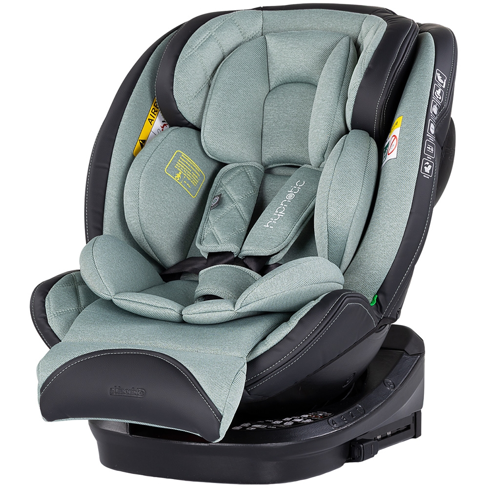 Scaun auto Chipolino Hypnotic I-Size 40-150 cm cu sistem Isofix si sezut rotativ Gri
