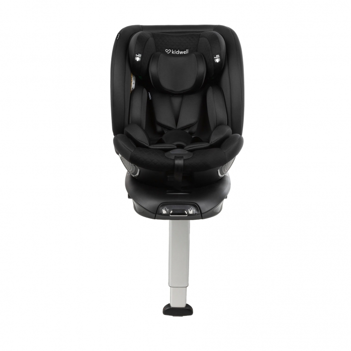 Scaun auto cu ISOFIX Kidwell GoCar, grupa 40-135 cm, i-Size, omologare R129 Negru