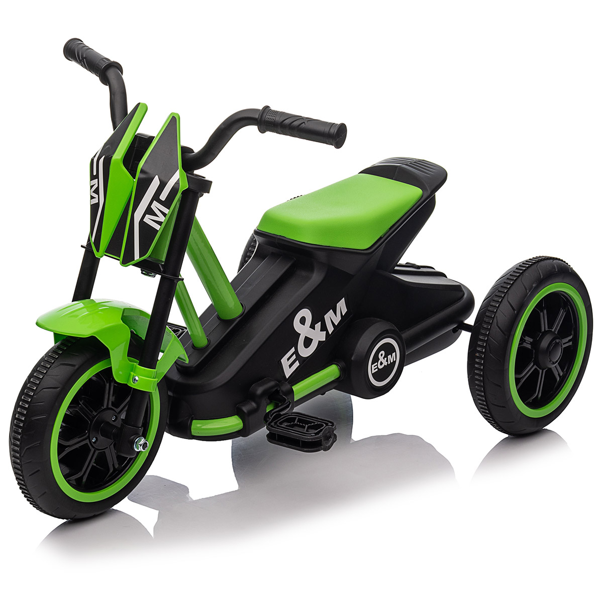 Tricicleta cu pedale pentru copii G301 Kidscare pentru 3-6 ani Verde