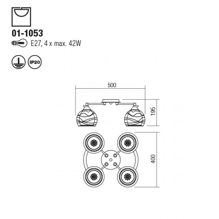 Lustra Redo Vivienne 01-1053 [2]