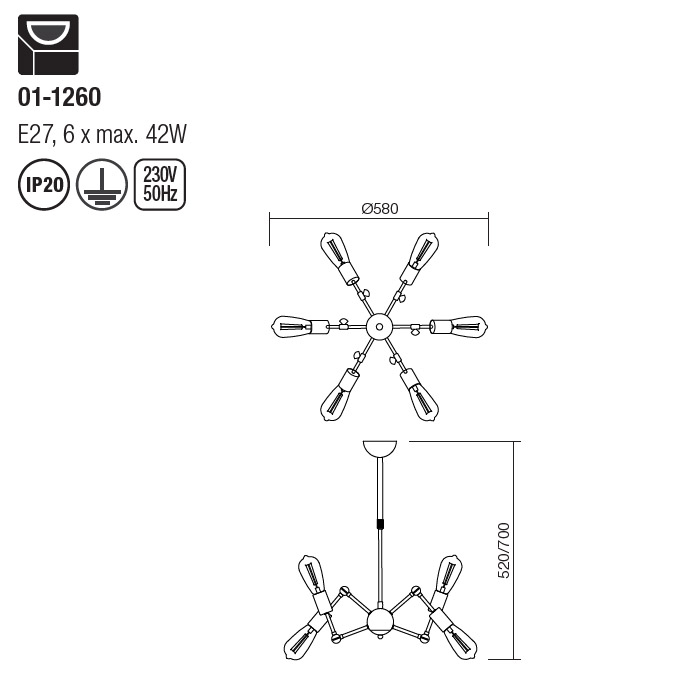 Lustra Redo Spider 01-1260 [3]