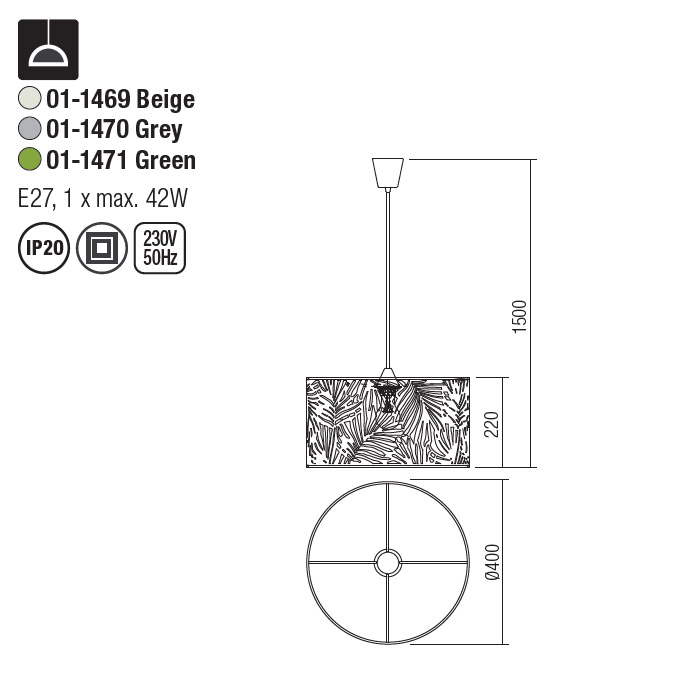 Pendul Redo Teria 01-1469 [2]