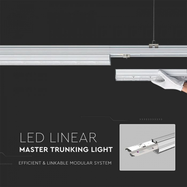 Corp De Iluminat Cu LED 50W Pentru Sir Luminos Lentila 120 De Grade Alb Neutru- 5 ani Garantie [2]