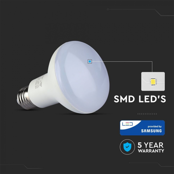 Bec LED 10W E27 R80 Cip SAMSUNG Alb Neutru 136 [3]