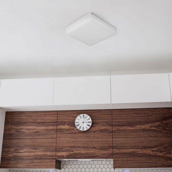 Plafoniera LED Alba 25W Corp Patrat Alb Cald [7]