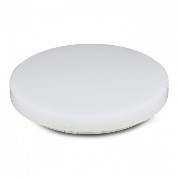 Plafoniera LED Alba 25W Corp Rotund Protectie Umezeala Alb Cald/Alb Natural [10]