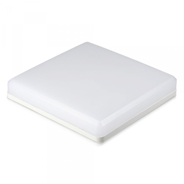 Plafoniera LED Alba 25W Corp Patrat Alb Cald [9]