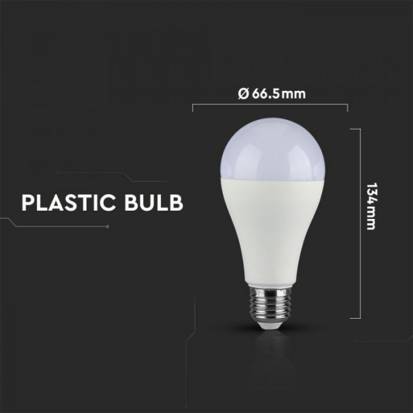 Bec LED 18W  E27 Alb Cald/Alb Natural/Alb Rece [3]