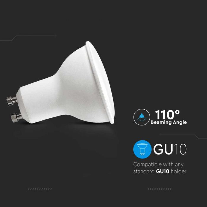 Bec LED spot  5W GU10 SMD  Alb cald/Alb Natural/Alb Rece - cutie 6 buc [6]