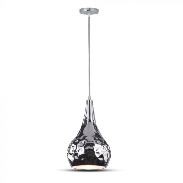 Pendul Suspendat E27 Crom Ф 180mm 5 Ani Garantie [6]