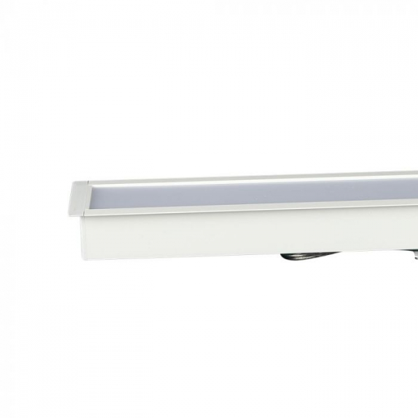 Corp De Iluminat Cu LED Interconectabil Incastrat 40W CIP SAMSUNG 120cm Alb Rece Corp Alb- 5 ani Garantie [2]