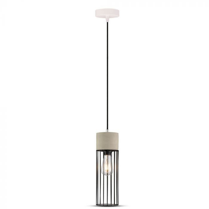 Pendul de Beton cu Plasa Suspendat E27 5 Ani Garantie Ø 120mm [6]