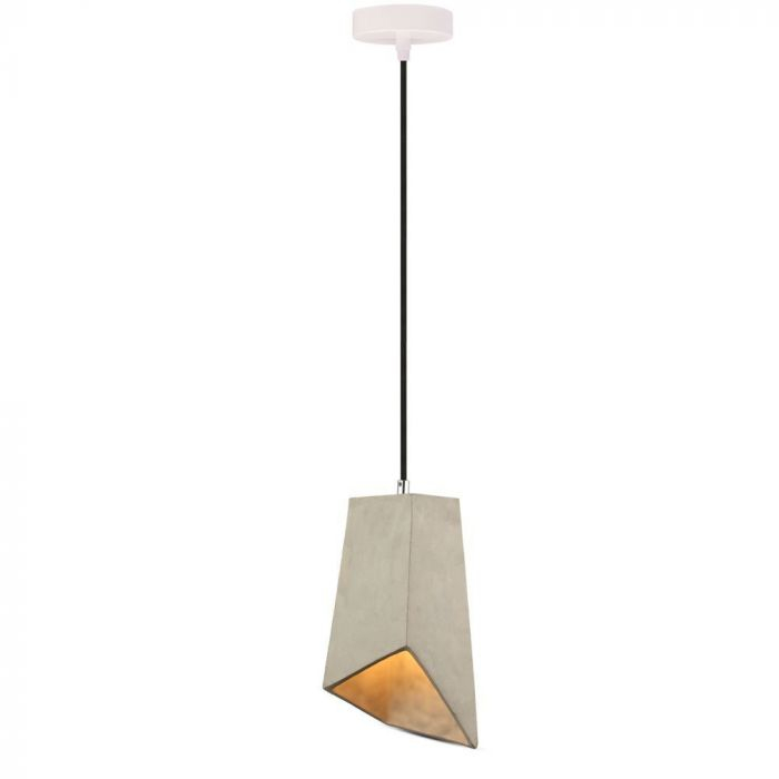 Pendul de Beton Suspendat E27 Abajur 5 Ani Garantie [6]