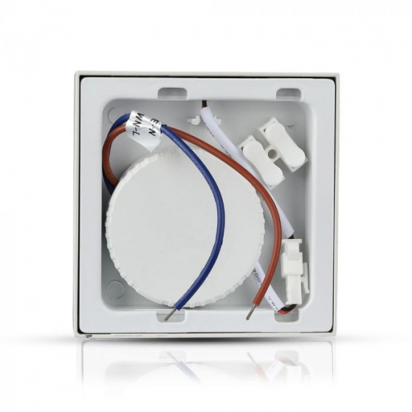 Panou LED Premium aparent 12W patrat Alb cald montaj Aplicat [8]