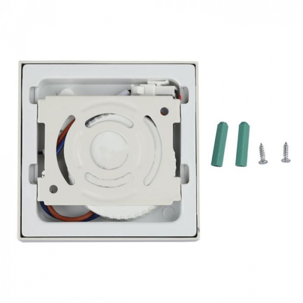 Panou LED Premium aparent 12W patrat Alb cald montaj Aplicat [9]