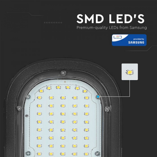 Lampă Stradală LED Chip SAMSUNG 3 Ani Garanție 50W 6400K [5]